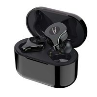 True Wireless Earbuds, Bluetooth 5.0 Wireless Headphones APTX Deep Bass Stereo HiFi Sound Noise Cancelling Sweatproof TWS Bluetooth Earbuds, CVC8.0 Built-in Mic Wireless Earphones with Qi Charging Box