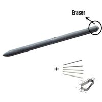 Eaglewireless Replacement Stylus S Pen (with Eraser Function) for Samsung Galaxy Book 2 W737 W738,Also fit Galaxy Tab A 10.1, Tab S3 9.7 SM-T820 T825,Galaxy Tab S4 T835,+Replacement Tips/Nibs-Grey