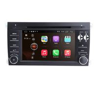 hizpo 7 Inch Android 9.0 Car Stereo Radio DVD Player GPS Can-Bus Mirrorlink Bluetooth OBD2 Multi Touch Screen for Porsche Cayenne 2003 2004 2005 2006 2007 2008 2009 2010
