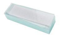 American Educational Glass Single-Cavity Microscope Slide, 76.2mm Length, 25.1mm Width, 1.1-1.2mm Thick (Bundle of 60)