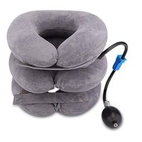 Dozenla Portable Air Inflatable Pillow Cervical Traction Neck Traction Device Neck Care Shoulder Bags