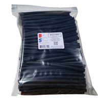 Buy Auto Supply # BAS13802 (200 Count) Black 3:1 Heat Shrink Tubing Dual Wall Adhesive Lined, Automotive & Marine Grade - Size: I.D 1/4" (6.4mm) - 6 Inch Sections