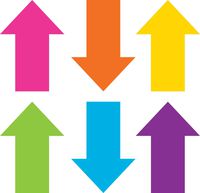 Spot On Arrows Carpet Markers 8-inch (TCR77003)