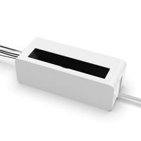 Cable Management Box, Power Strip Organizer, Eco-Friendly ABS Material, Hides Cords, Messy, Tangled Wires & Surge Protectors, Large Storage Holder, Keep Kids & Pets Safe, Home, Office.