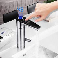 Home Kitchen Touch Faucet Hot Water Heating Tap With Electric Shower 220V Induction Heater Instantaneous Water Heaters,1RHeaterTap