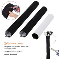 118inch Neoprene Cable Management Sleeve Neoprene Cord Organizer Neoprene Flexible Cable Cover Neoprene Cable Protector