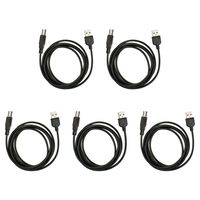 5 Pack Fenzer 15ft USB Printer Cable for HP LaserJet CP3525 CP3525dn CP3525n CP3525x M1120 M1120n M1319f M1522n M1522nf M2727nf M3027 M3027x MFP P1002 P1003 P1004 P1005 P1006 P1009 P1505 P1505n P2014