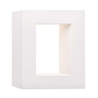 Pack of 50 8" x 10" Inch Pre-Cut White Picture Mats for 5" x 7" Photos Mattes for Photo and Frames - Mats Only (8 x 10 50-Pack Mats Only)