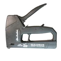 AIR LOCKER M641 Manual Hand Staple Gun T50 Staples x 5/8 Inch Long 18 Gauge Brads