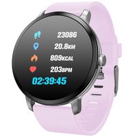 Smart Watch Color Touch Screen GPS Sports Digital Watch Fitness Tracker Heart Rate Sleep Blood Pressure Monitor Watches for Android iOS Pedometer Activity Tracker Watch