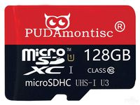 Canvas Select 128GB microSDHC Class 10 microSD Memory Card UHS-I 80MB/s R Flash Memory Card with Adapter (SDCS/128GB) (128GB)