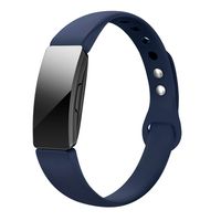 SWEES Silicone Bands Compatible with Fitbit Inspire & Inspire HR & Ace 2, Replacement Soft Thin Band Accessories Small Large for Women Men, Black, White, Blue, Pink, Gray, Wine