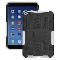 Xiaomi Mi Pad 2 Shockproof Case, Xiaomi Mi Pad 2 Hybrid Case, Dual Layer Protection Shockproof Hybrid Rugged Case Hard Shell Cover with Kickstand for Xiaomi Mi Pad 2 [Not fit Xiaomi Mi Pad] (White)