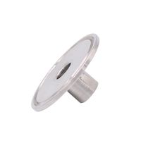 DERNORD 2" Sanitary Tri Clamp to 1/4" NPT Female Tri Clover