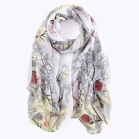 Hqysjin Ladies Silk Scarves Sunshade Shawl Gradient Beach Towel,Nine,178108cm