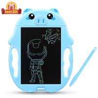 Qimy LCD Writing Doodle Board Drawing Tablet Toys for 2-12 Years Old Boys Birthday Present for 5-12 Year Old Boys Girls Education Learning Notepad Portable Blue