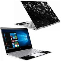 MightySkins Skin Compatible with HP Spectre x360 13" (2018) - Black Butterfly | Protective, Durable, and Unique Vinyl Decal wrap Cover | Easy to Apply, Remove, and Change Styles | Made in The USA