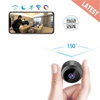 AREBI Spy Camera Wireless Hidden WiFi Mini Camera HD 1080P Portable Home Security Cameras Covert Nanny Cam Small Indoor Outdoor Video Recorder Motion Activated Night Vision A10 Plus [2020 Version]
