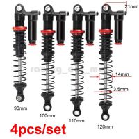 90/100/110/120mm Piggyback Shock Absorber for 1/10 RC Car TRX-4 Wraith SCX10 D90 (100mm)