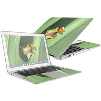 MightySkins Skin Compatible with Apple MacBook Air 13" (2017) - Froggy | Protective, Durable, and Unique Vinyl Decal wrap Cover | Easy to Apply, Remove, and Change Styles | Made in The USA