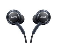 OEM Stereo Headphones with in-line Remote & Microphone for Samsung Galaxy S8, S8 Plus S9, S9 Plus Note 8 Note 9 [Grey] Bulk Packaging