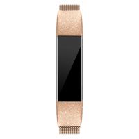 QusFy Metal Bands Compatible with Fitbit Alta/Alta HR, Fitbit Ace, Stainless Steel Metal Replacement Accessories Wristband Small Large for Women Men, Silver, Black, Rose Gold, Colorful, Champagne