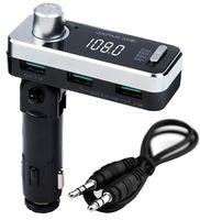 JAPAN AVE. FM Transmitter Bluetooth 4.2 High Sound Quality (with ATS chip) Patent Factory Manufacture JA996
