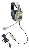 Califone 3066-USB Stereo Headset with USB Plug