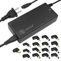 Gonine 90W AC Universal Laptop Charger, 15V 16V 18.5V 19V 19.5V 20V Power Adapter Supply for ASUS HP Dell Toshiba IBM Lenovo Acer Samsung Sony Fujitsu Gateway Notebook Ultrabook with 16 DC Jack.