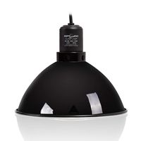 REPTI ZOO 8.5 Inch Reptile Lamp Fixture,Optical Reflection Cover for Reptile Glass Terrariums