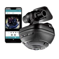 Razo d'Action 360 Dash Cam: 4k Dash Camera for Car with Built-In WIFI and GPS, Sony Video Sensor, WDR, G-Sensor, Stereo Microphone, Complete Car Camera Video Security System