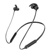 GRC Bluetooth Headphones Neckband, Wireless Bluetooth 4.2 Earbuds IPX5 Sweatproof Magnetic Wireless Earphones with Mic for in-Ear Earphones Sports (8 Hours Play Time, Noise Cancelling)