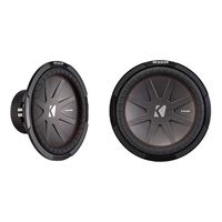 Kicker 12-Inch 2000 Watt CompR Subwoofer, Pair