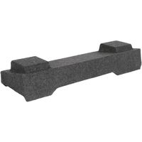 Bbox A164-10CP Dual 10" Sealed Carpeted Subwoofer Enclosure - Fits 2003-2007 Chevrolet/GMC Silverado/Sierra Crew Cab