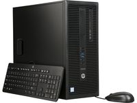 HP Desktop Computer EliteDesk 800 G2 (N1H64AV#ABA) Intel Core i7 6th Gen 6700 (3.40 GHz) 16 GB DDR4 256 GB SSD Windows 10 Pro 64-Bit