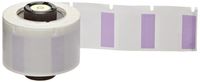 Brady PTL-19-427-PL Self-Laminating Vinyl TLS 2200/TLS PC Link Labels , Purple/Translucent (250 Labels per Roll, 1 Roll per Package)