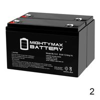 Mighty Max Battery 6V 12AH F2 Battery Replacement for Ultratech UT-6100-2 Pack Brand Product