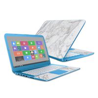 Mightyskins Skin Compatible with Hp Stream 14" (2016) - Frost Marble | Protective, Durable, and Unique Vinyl Decal Wrap Cover | Easy to Apply, Remove, and Change Styles | Made in The USA