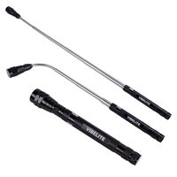 Magnet 3 LED Magnetic Pickup tool, Telescoping Flexible Extensible Led Flashlights,Perfect Mechianic pick-up tools gifts for men, 4 x LR44 Batteries (Included) 1Pack