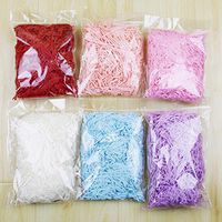 Colorful Craft Crinkle Shred Paper for gift Wrapping Basket Filling Party Decoration