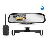 AUTO VOX T1400 Upgrade Wireless Backup Camera Kit, Easy Installation with No Wiring, No Interference, OEM Look with IP 68 Waterproof Super Night Vision Rear View Camera