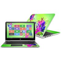 Mightyskins Skin Compatible With Hp Pavilion X360 15.6" (2016) - Pastel Flourishes | Protective, Durable, And Unique Vinyl Decal Wrap Cover | Easy To Apply, Remove, And Change Styles | Made In The Usa