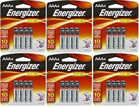 Energizer Max AAA Batteries, AAA4, 4-Count Packs - Total: 24 Batteries (6 X 4 Count Packs) Size: AAA (24 Batteries) UnitCount: , Model: , Electronics & Accessories Store