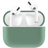 ADWLOF Compatible for AirPods Pro Case, Wireless Charging Supporting, Shockproof Protective Silicone Cover Skin for AirPods Pro Charging Case Series 3,Turqouise