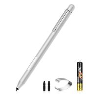 Nsiucion Surface Stylus Pen for Microsoft Surface Go, Surface Pro 3/4/5/6, Surface Laptop 1/2, Surface Book 1/2, Studio, Surface Pen 1024 Level Pressure (Silver)