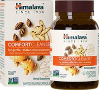 Himalaya ComfortCleanse with Chicory, Ginger and Licorice for Colon Cleanse, Detox and Occasional Constipation, 500 mg, 60 Capsules, 1 Month Supply