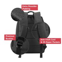 Ruigor RGB6456 City 56 Laptop Backpack, Dark Gray