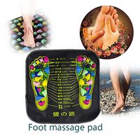 HL Store Foot Massage Mat Walk Stone Relaxing Pressure Muscle Pain Relieve Reflexology Acupoint Acupressure Ache Ease Tiredness of The Muscle