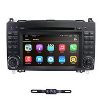 Android 9.0 Car Radio with BT 7 Inch DVD Player GPS Navigation for Mercedes-Benz W169 A150/A160/A170/A180/A200 W245 B160/B170/B180/B200 W639 Vito/Viano W906 Sprinter 2500/3000 VW Crafter 2006 Onwards