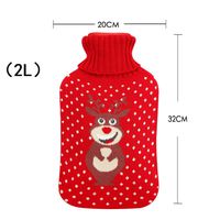 Hot water bottle Hot water bottle christmas Children hot water bottle Hot water bottle pvc Hot water bottle explosion-prooff2l-christmas-E